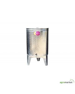 EZIO Inox bačva 260 L za rakiju - sa slavinom - 033457