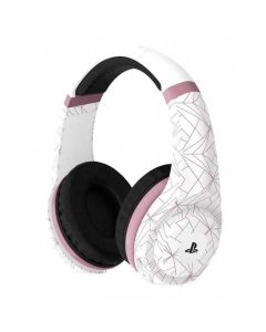 PS4 Rose Gold Edition Stereo Gaming Headset - Abstract White - 035824