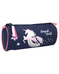 VADOBAG Okrugla prazna pernica Milky kiss fantasy fables, teget - 76098