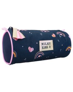 VADOBAG Okrugla prazna pernica Milky kiss radiant rainbows, teget - 76099