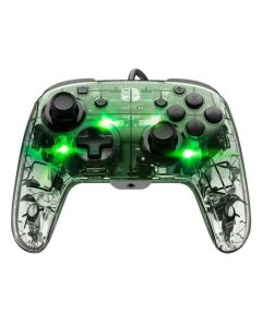 NINTENDO Switch Deluxe Wired Pro Controller Afterglow + Audio - 037377