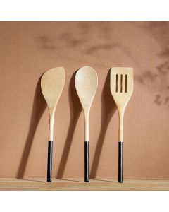 DEKOR DOM Kuhinjski set 3/1 Bamboo, crna - 039050