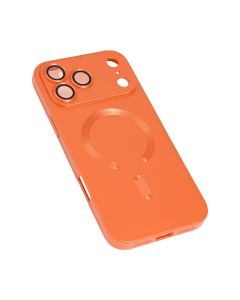 Maska za iPhone 17 Pro Max 6.9 narandzasta Magsafe Chrome