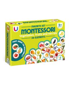 DODO Montesori set sa magnetima Voće i povrće - 36 delova - 104-200272