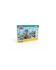 BILDO Kocke s plastelinom Policija 60 delova - 04-3404