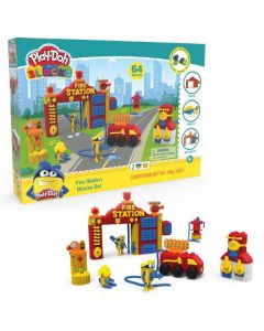 BILDO Kocke sa plastelinom Vatrogasci 64 dela 3405 - 04-3405-1