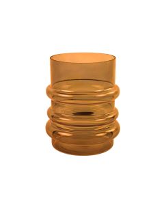 DEKOR DOM Vaza MARCI 22cm 788676 - Amber - DCS