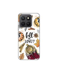 Maska za Honor X8c Fall in Love Silikonska Print - 8021124