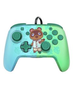 NINTENDO Switch Faceoff Deluxe Controller + Audio - Animal Crossing - 043875