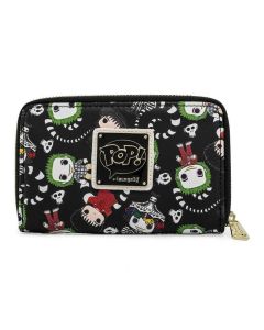 Beetlejuice AOP Zip Around Wallet - 043974
