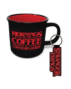 PYRAMID INTERNATIONAL Stranger Things Campfire Mug and Keychain Set - 049794