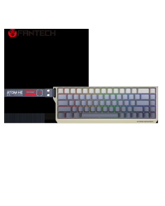 FANTECH Gejmerska mehanicka tastatura MK922 Atom HE68 Pro Retro magnetic emerald switch Wireless