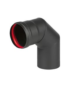 ALFA PLAM Dimno koleno crno Fi 80 - 05405