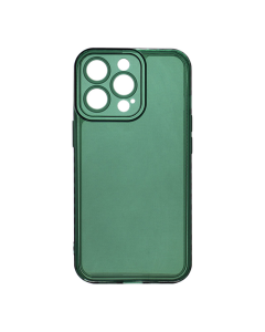 Maska za iPhone 13 Pro Max zelena, Clear color