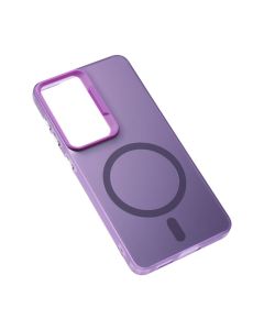 Maska za Samsung S941B Galaxy S26 ljubicasta Magsafe Clear