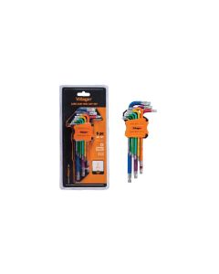 VILLAGER Torx set dugih ključeva 9 kom u boji - 059882
