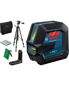 BOSCH Linijski laser sa zelenim zrakom GLL 2-15 G sa stativom i magnetnim nosačem, domet 15m - 0601063W01