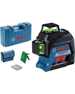 BOSCH Laser za linije GLL 3-80 G u koferu za nošenje sa 4 x baterije (AA) laserska ploča za ciljanje - 0601063Y00