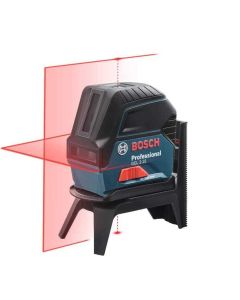 BOSCH Kombinovani laser 15m sa dve linije i dve tačke GCL 2-15, magnetni nosač sa štipaljkom, kofer - 0601066E02