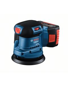 BOSCH Akumulatorska ekscentar brusilica GEX 185-LI, SOLO, sa vrećom za prašinu - 06013A5020