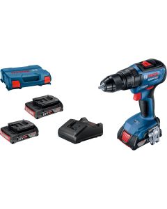 BOSCH Akumulatorska vibraciona bušilica - odvrtač GSB 18V-50, 18V, 3x2,0Ah - 06019H5121