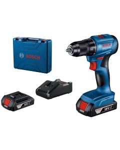 BOSCH Aku bušilica-odvrtač GSR 185-LI, 2x2.0Ah, 18V + kofer - 06019K3000