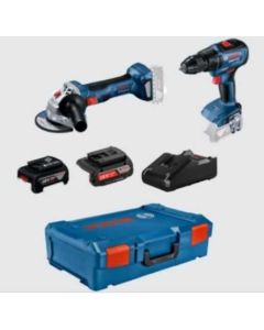 BOSCH Set akumulatorskih alata GWS 180-LI + GSR 18V-50, 1x5.0Ah, 1x2.0Ah - 0615990M47