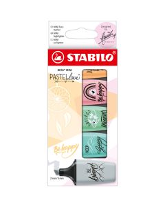 STABILO Tekst markeri Boss by Hannah Redenstein, mini, set 1/5 - 07-05-29-10