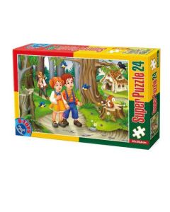 D-TOYS Puzzle Ivica i Marica - 24 dela