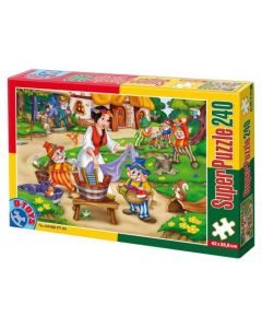 D-TOYS Puzzle Snežana i 7 patuljaka - 240 delova - 07-60488-04