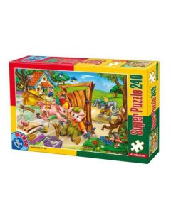 D-TOYS Puzzle Tri praseta - 240 delova - 07-60488-05