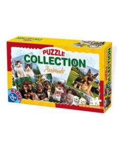 D-TOYS Puzzle 4u1 Životinje - 24, 35, 48 i 60 delova - 07-63069-02