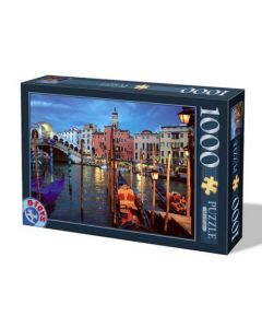 D-TOYS Puzzle Venice in the evening - 1.000 delova - 07-64301-04