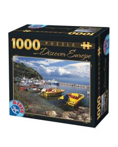 D-TOYS Puzzle Discover Europe: Greece - 1.000 delova - 07-65995-03