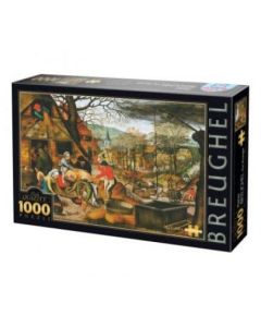 D-TOYS Puzzle Pieter Bruegel: Autumn - 1.000 delova - 07-66947-03