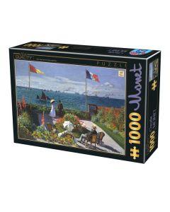 D-TOYS Puzzle Claude Monet Garden at Sainte Adresse - 1.000 delova - 07-67548-07