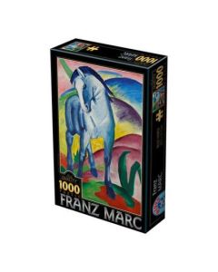 D-TOYS Puzzle Franz Marc: Blue horse 1 - 1.000 delova - 07-72856-02