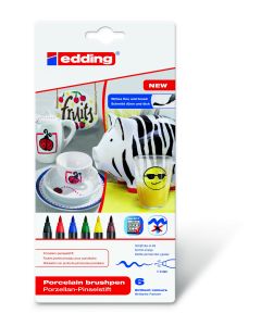 EDDING Markeri za porcelan E-4200 1-4mm 1/6, standard boje