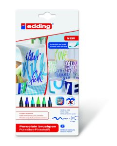 EDDING Markeri za porcelan E-4200 1-4mm 1/6, hladne boje