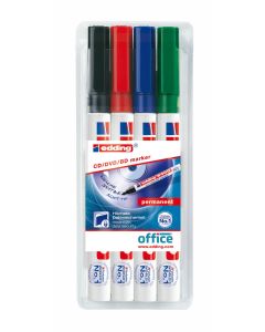 EDDING CD marker E-8400 0,5-1mm, set 1/4