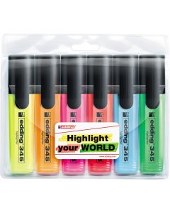 EDDING Signiri E-345 2-5mm, set 1/6