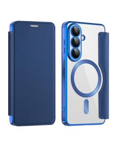 Maska za Samsung S941B Galaxy S26 plava Magsafe Lux Bi Fold