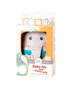 AMEK TOYS Slonče igračka sa košticama od trešanja - 098402