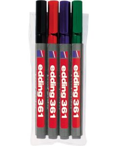 EDDING Marker za belu tablu E-361 1mm set 1/4
