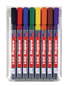 EDDING Marker za belu tablu E-361 1mm set 1/8