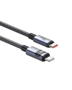 KONFULON Data kabl DL96, LCD Display, 100W, Type C na Type C 1m