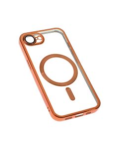 Maska za iPhone 16e/17e 6.1 narandzasta Magsafe Lux