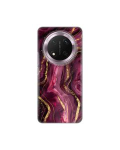 Maska za Honor Magic 7 Lite Burgundy Silikonska Print - 8021119