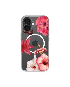 Maska za iPhone 16 6.1 Hibiscus Print Magsafe - 8021060