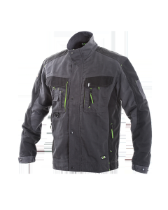 CANIS Radna bluza Sirius Lucius, siva/zelena - 34289-150